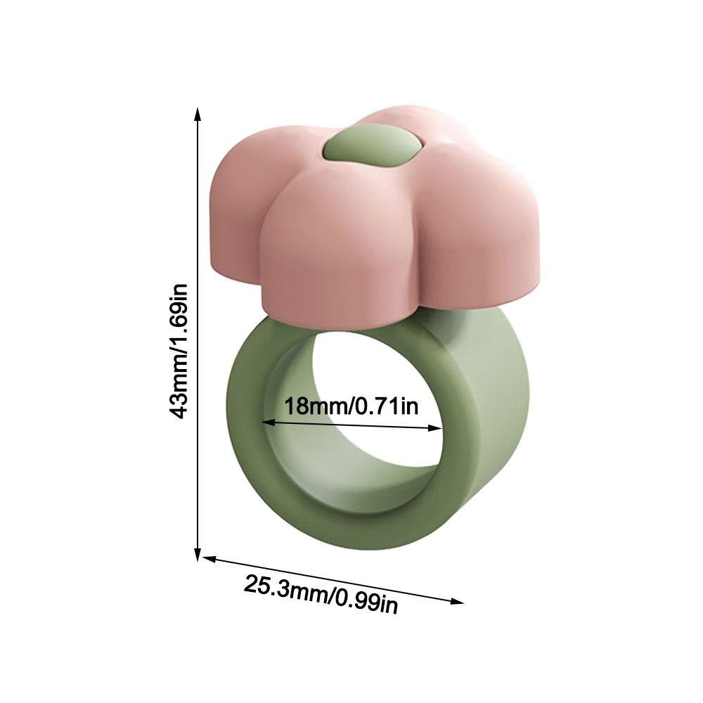 Anti-Shock Door Stopper Silicone Wall Protector Cute Door Handle Impact Pad  for Bedroom Decoration
