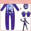 Unisex Sundrop Fnaf Toy Bear Cosplay Costume Bodysuit Jumpsuit Mask Glove For Carnivals