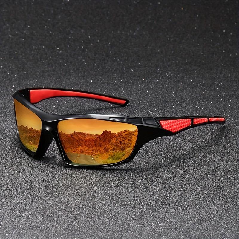 6pcs New Sport Sunglasses Unisex Wrap-Around Design Suitable for Cycling Fishing Outdoor Activities