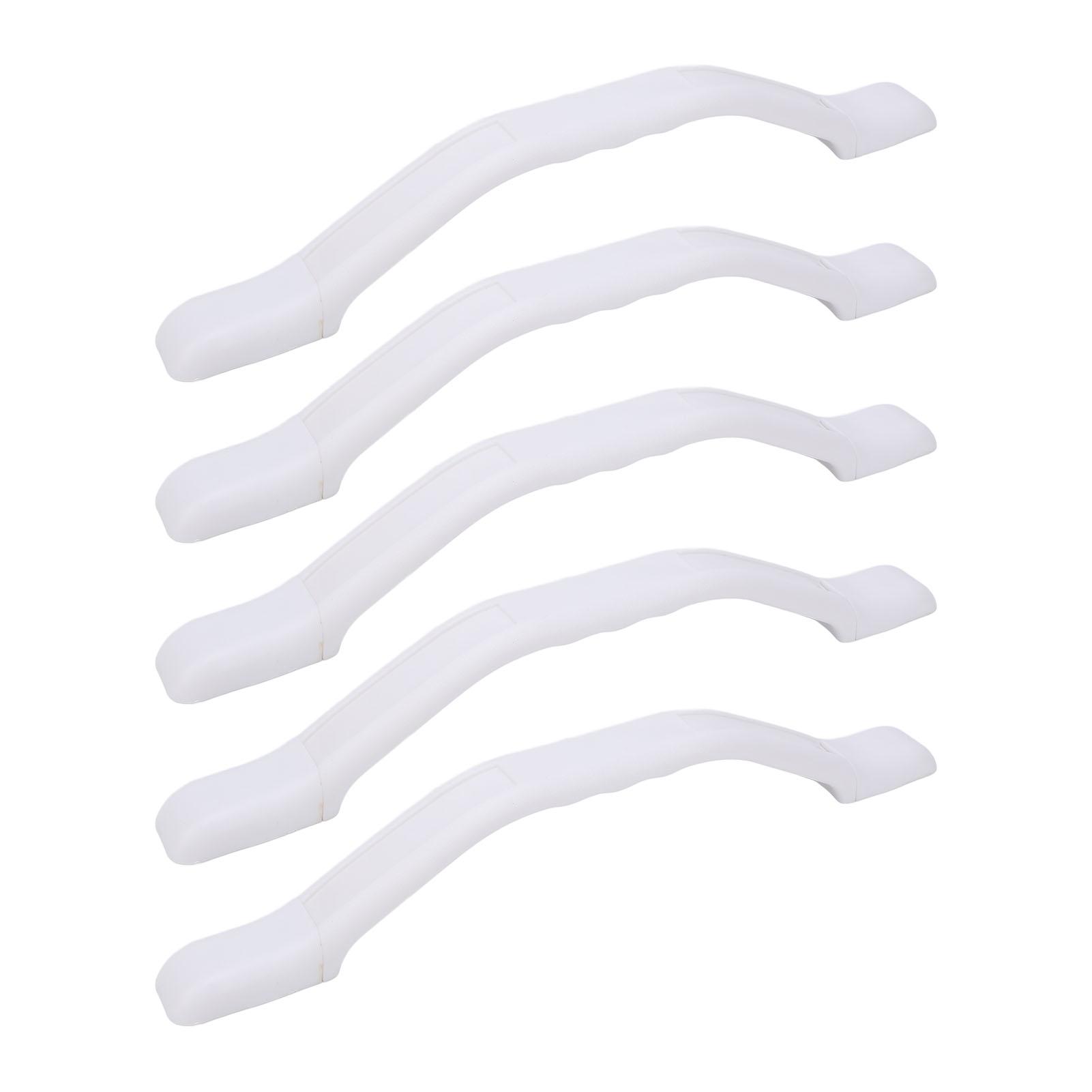 

5 шт. поручни для автофургона из АБС-пластика, опорные перила для входной двери, вспомогательная планка для дома, грузовика, прицепа, ступеньки