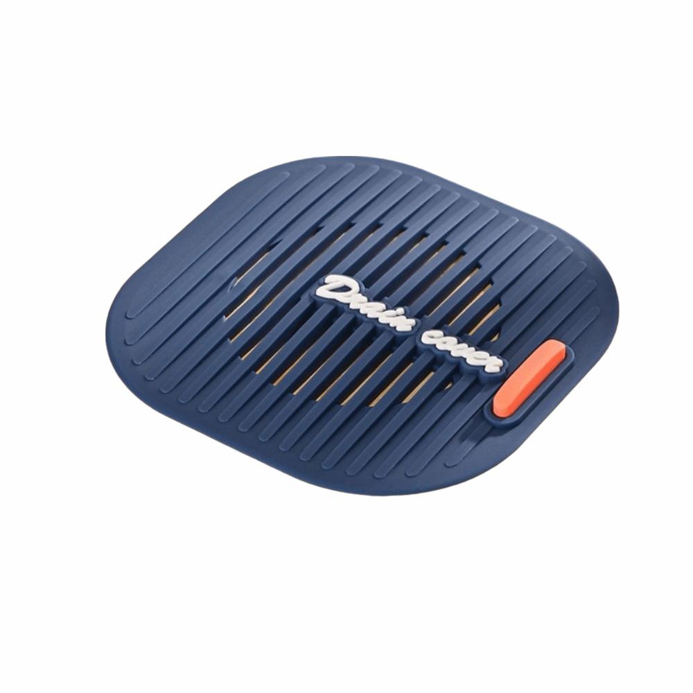 Silicone Sewer Floor Drain Cover Reusable Thickened Shower Drain Cover Anti-blocking Drainage Floor Drain Sticker