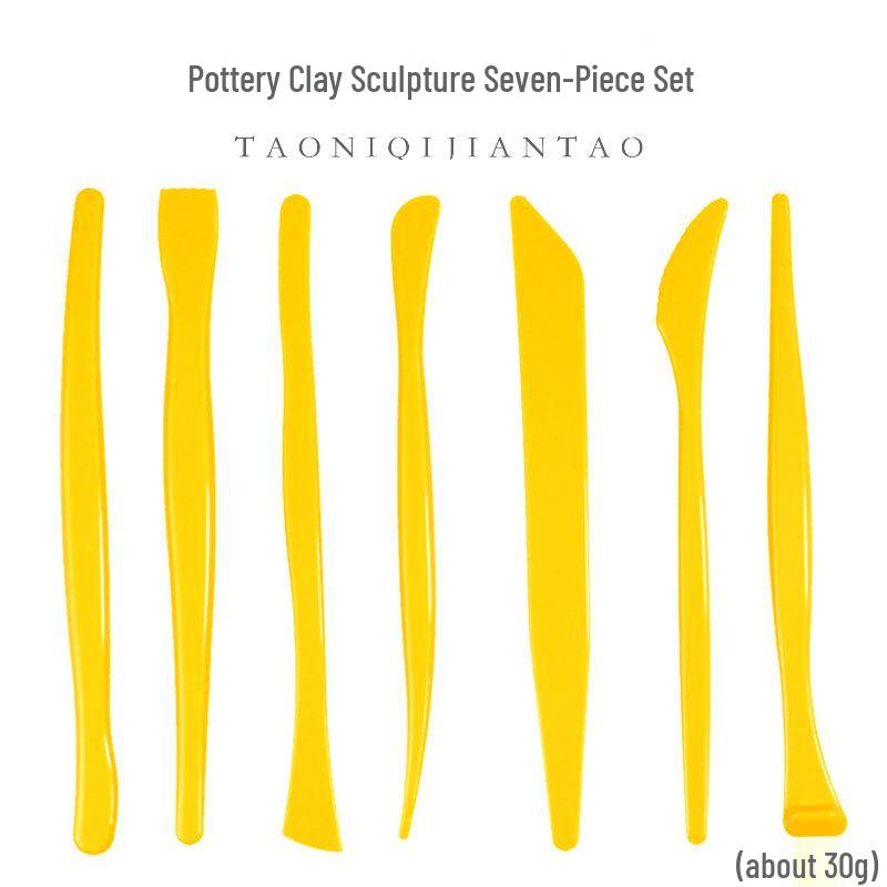 

Ceramic & Wood Pottery Clay Sculpting Knife Set