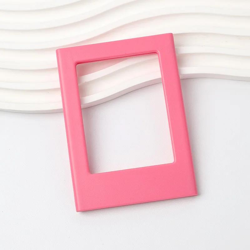 5pcs/10pcs Magnetic Photo Frame, 3-Inch Color Refrigerator Magnet, Compatible With Fuji Instax Mini Photo Paper.