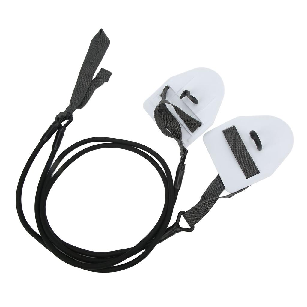 Swimming Arm Strength Resistance Exercise Bands White Elastic Tension Rope for Swimming Training