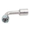 Yctze 10pcs Car Air Conditioner Angle 90° Connector Alu AC Aluminum Connector Pipe Car