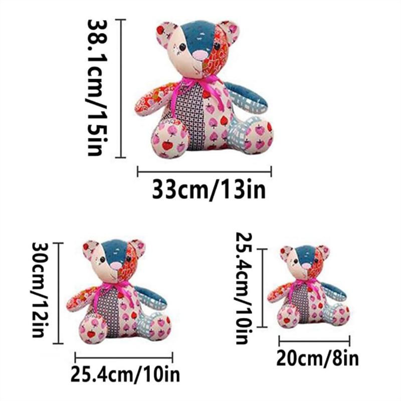 

Набор шаблонов швейных линеек для мишки из памяти Small 10-inch Memory Bear Template