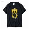 T-shirt Napoleon Bonaparte Maglia Aquila Imperiale Napoleonica manica lunga o corta vintage Lavato Top Per L'uso Quotidiano Casual