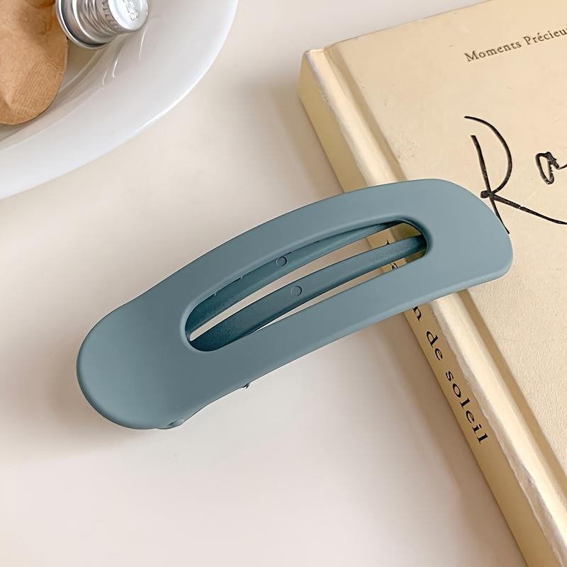 

Простые Элегантные Заколки для Волос Заколки-Уточки с Уникальным Полым Дизайном Одноцветные Аксессуары для Волос для Укладки Волос