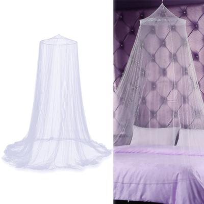 Summer Mosquito Net for Double Bed Curtains Canopy Lace Net Netting Dome Bed Tent White Elegant Home Textile Bedroom Decor
