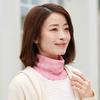 Aimedia Silk Neck Made In Prevents Sun Cold and Sleep Cover/Neck Guard/Neck Warmer, Pink, Japan, Unisex, Dryness, Moisturizes, Protection, Protection,