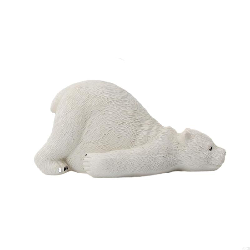 62KD Toilet Floor Bolts Caps Decorative Bear Resins Bath Floor Bolts Caps