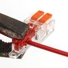 Connettore per Cablaggio Tipo T Senza Spelatura Con Foro di Fissaggio Ramo Rapido Scatola di Giunzione a Leva Connettore per Fili 32A