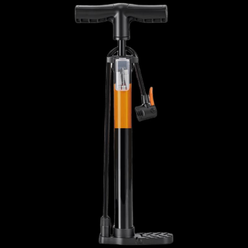 Portable High-Pressure Bike Pump with Gauge