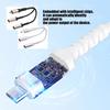 2 In 1 Out Type C Female To Male Power Extension Adapter Cord For Solar Panel Security Camera Charging Cord