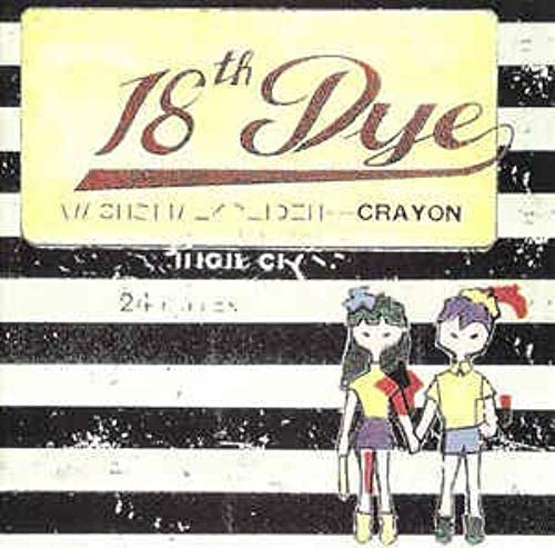 

CD 18TH DYE - Crayon RAIN007CD Japan Rock Used