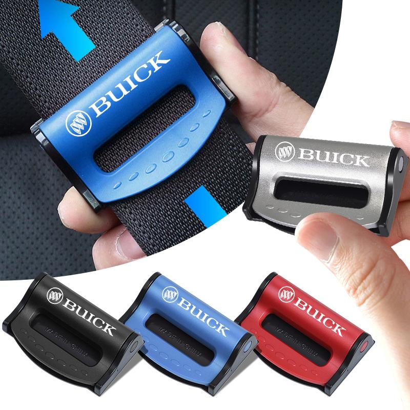 2Pcs Car Safety Seat Belt Buckle Clip Seatbelt Stopper Adjuster Clip For Buick Verano Velite Lesabre Riviera Avenir GL6 GL8 Envision Excelle