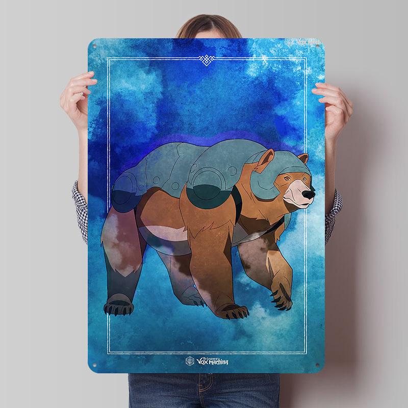 The Legend of Vox Machina Tinplate Posters Customizable Wall Art Retro Vintage Metal Tin Signs for Home and Decoration Gaming