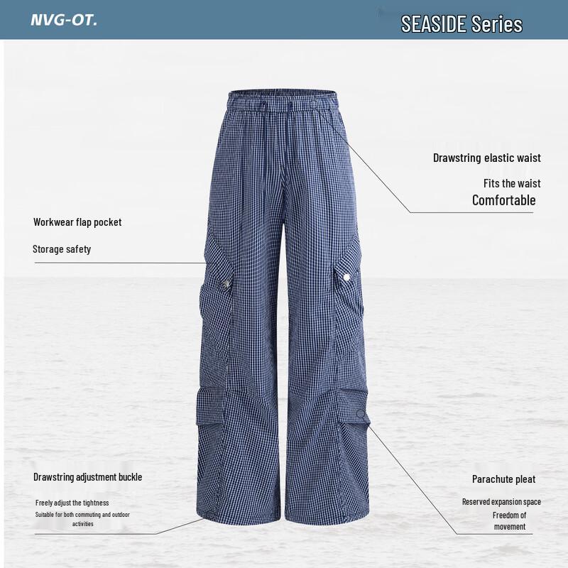 Navigare Women's Outdoor Casual Parachute Pants