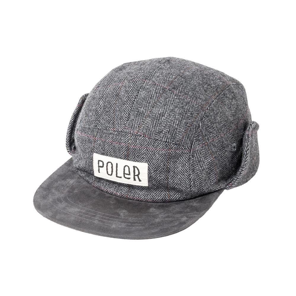 POLERSTUFF Tweed Flap Cap Gray