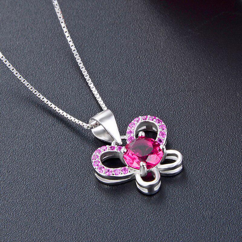 Tancise Fashion Jewelry Necklace With Butterfly Shape Pendant For Female Wedding Party Gift