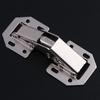 10Pcs Cabinet Hinge 90 Degree 3/4in No-Drilling Hole Cupboard Door Hydraulic Hinges Soft Close With Screws Furniture Hardware