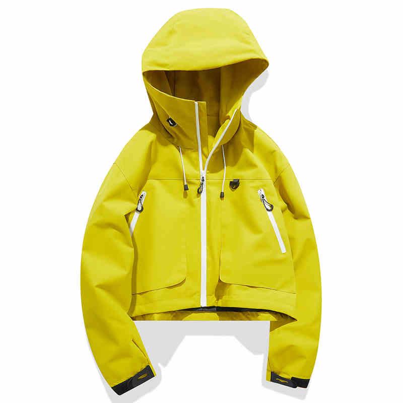 Woodpecker Women's Petite Windproof Jacket - Spring/Autumn Casual Style