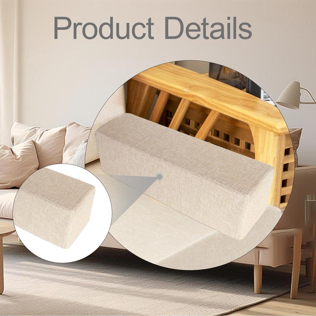 Armrest Cushion for Couch, Elbow Support, Bed, Sofa, Waterproof, Armrest Pillow for Home, Forearm, Reading, Bedroom,