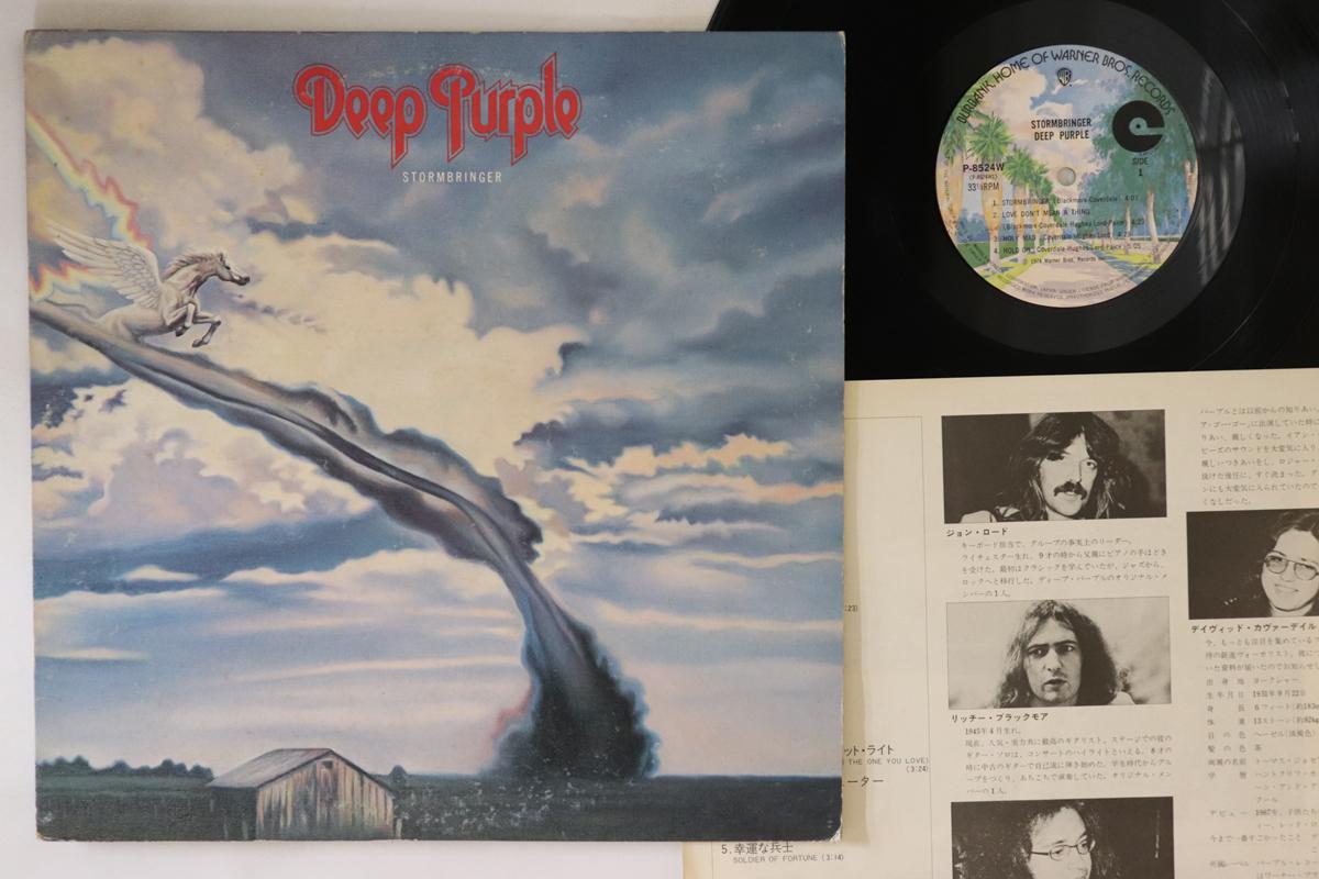 

LP Пластинка DEEP PURPLE - Stormbringer P8524W WARNER BROS 1974 Япония Рок Б/у