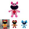 Smiling Critters Terrifying Smiling Animal Series Plush Toy Pink Pig Stuffed Animal 30cm Pp Cotton Filling
