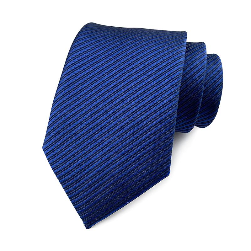 Solid Color High Density Silk Satin Tie 8Cm Fashion Tie