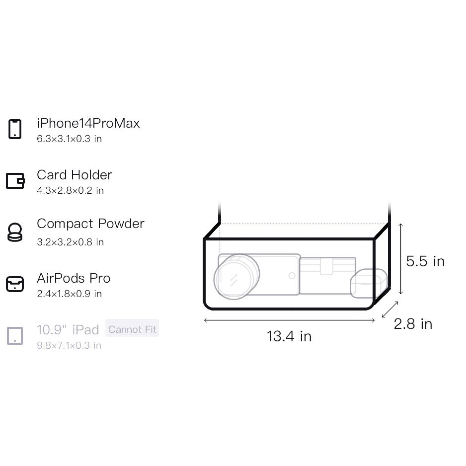 New COACH Charter Fabric Sling Bag, Fanny Pack Tubas Unisex Blue CJ825-PBU