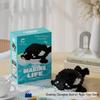 Marine Life Mini Block Toy Set: Shark & Penguin Compatible with Lego