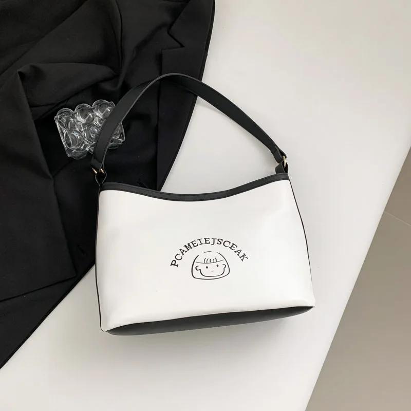 Elegant Shoulder Bag for Women Large Capacity Casual Feminine Popular Winter New Fashion