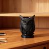 Nordic Minimalist Owl Pen Holder 3D Printed Creative Storage Box Desktop Decoration Ornament Pen Holder Dried Flower Vase