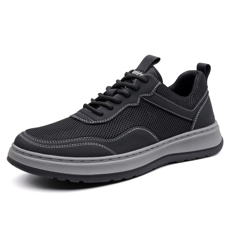 Fashion Non-Slip Comfortable Outdoor Shoes Men's Mesh Running Shoes Lightweight All-match Sneakers Casual Fashion Tennis Walking Flats