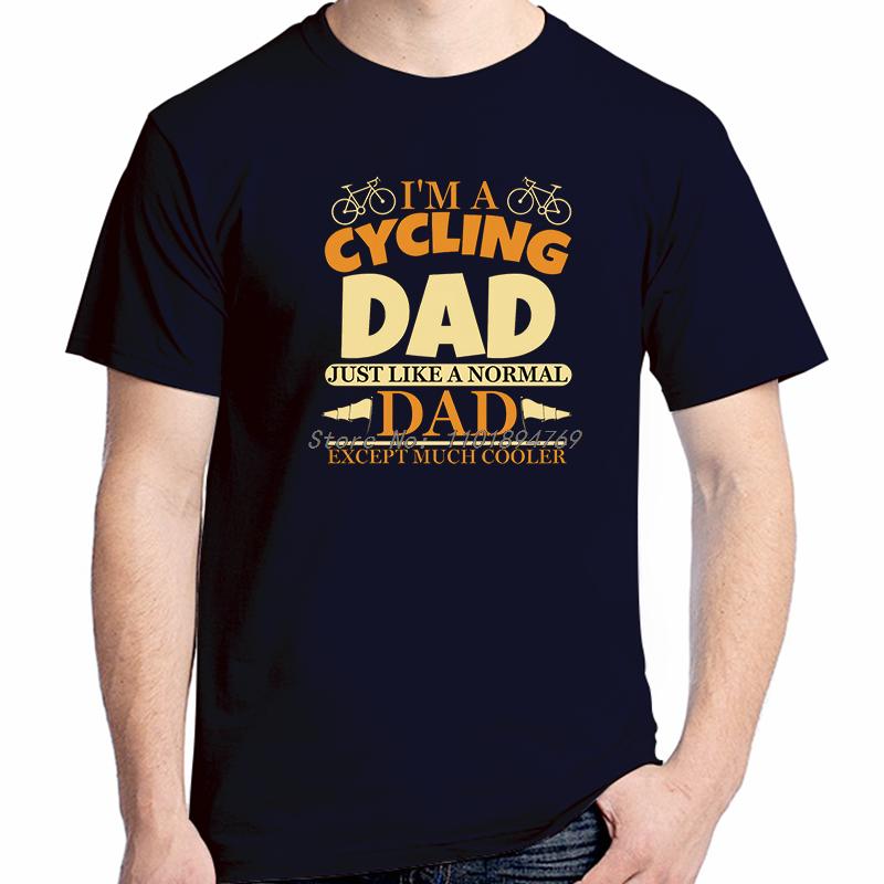 Im A Cycling Dad Shirt With Slogan And Bike Fashion Shirts Graphic Tee New In Tops Anvd Tshirts Summer Cotton Unisexs Tshirts