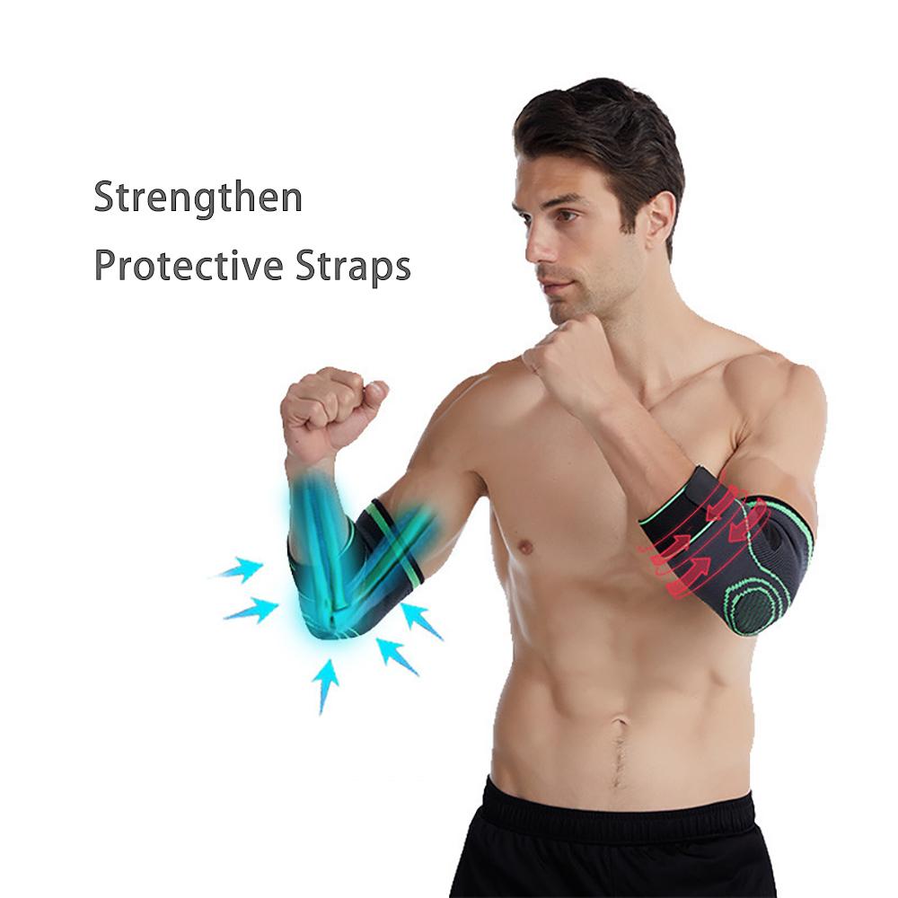 Durable And Safe Elbow Compression Sleeverelief Joint Wrist Pain Braces Epicondylitis And Sports Recovery Sports Adjustable Elbow Braces