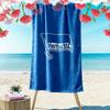 Hertha BSC Print Beach Towel, Large Soft Quick Dry Towel for Beach Camping Swimming