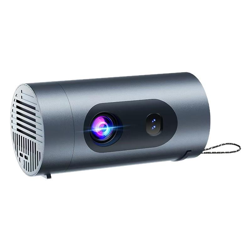 4K HD WiFi Android Smart Mini Projector Q8 with Mobile Power Connectivity
