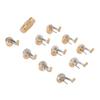 Brass Watch Mainspring Winder Set Watch Crown Winder Tool for Watch Repair Wristwatch Maintenance