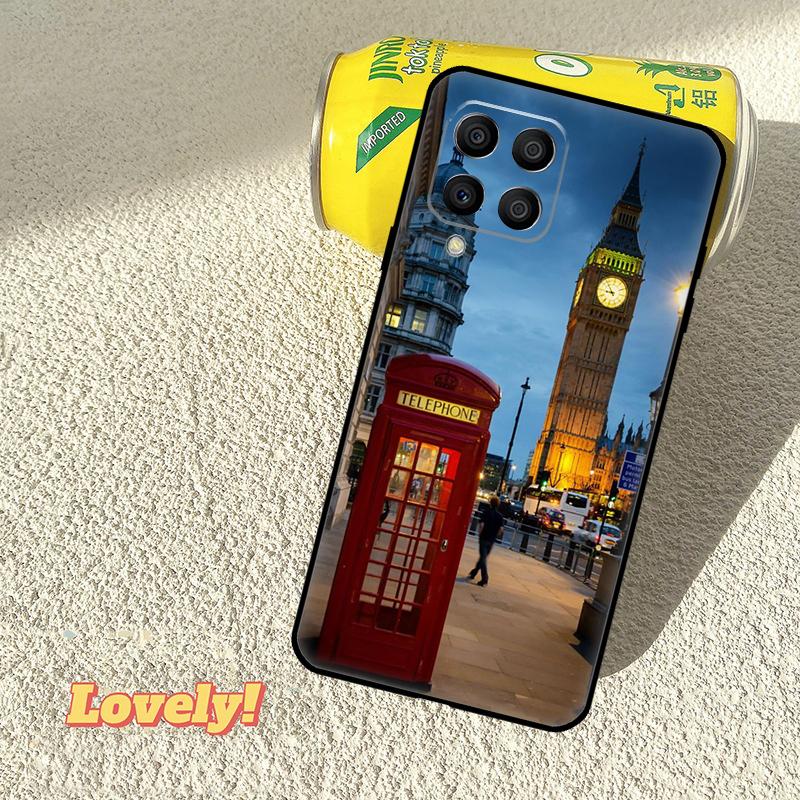 London Bus England Big Ben Case For Samsung Galaxy M56 M06 M12 M32 M52 M35 M55 M15 M11 M13 M14 M16 M36 M31 M53 M34 M54