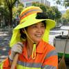 Breathable Solar Fan Hat Elastic UV Protection Wide Brim Fan Hat with Shawl Adjustable Cooling Sunshade Hat Construction Workers
