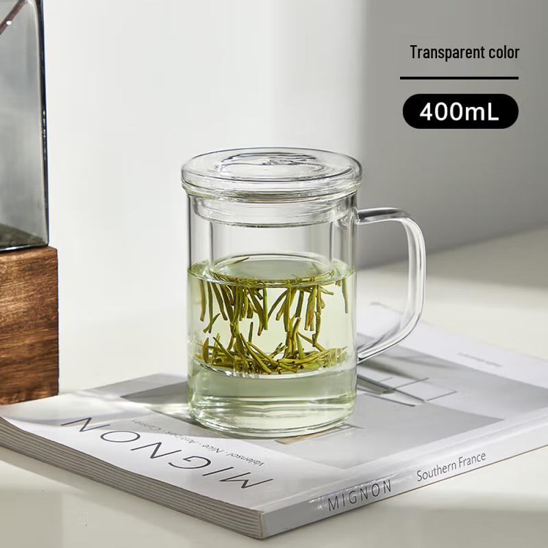FUGUANG Heat-Resistant Glass Tea & Coffee Mug