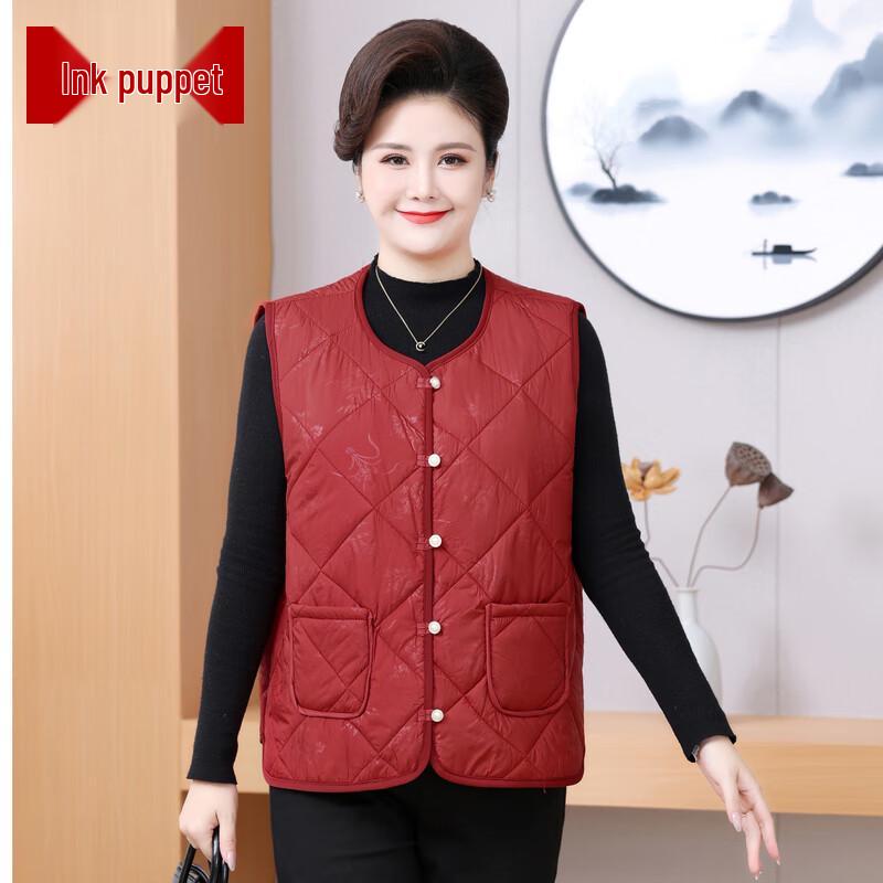 Women s Plus Size Loose Fit Sleeveless Cotton Vest 6XL