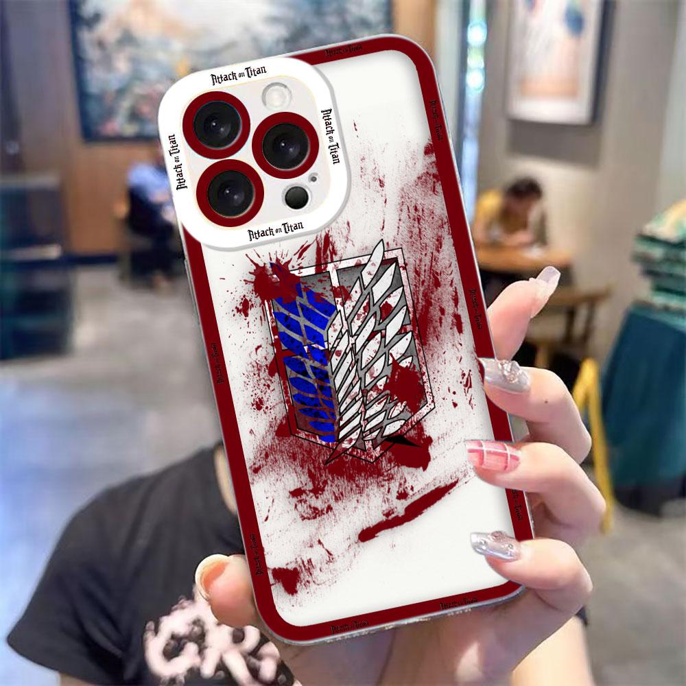 Anime A-Attack On T-Titan Phone Case For Xiaomi POCO X7 X6 X5 X4 X3 NFC GT F3 F5 M6 M4 M3 11 11T PRO LITE NE Clear Case Shell