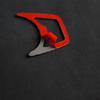 For Ford Mustang Headlight Switch Cover Trim Sticker Car Styling Interior Accessories 3D Carbon Fiber Protector Car Decals