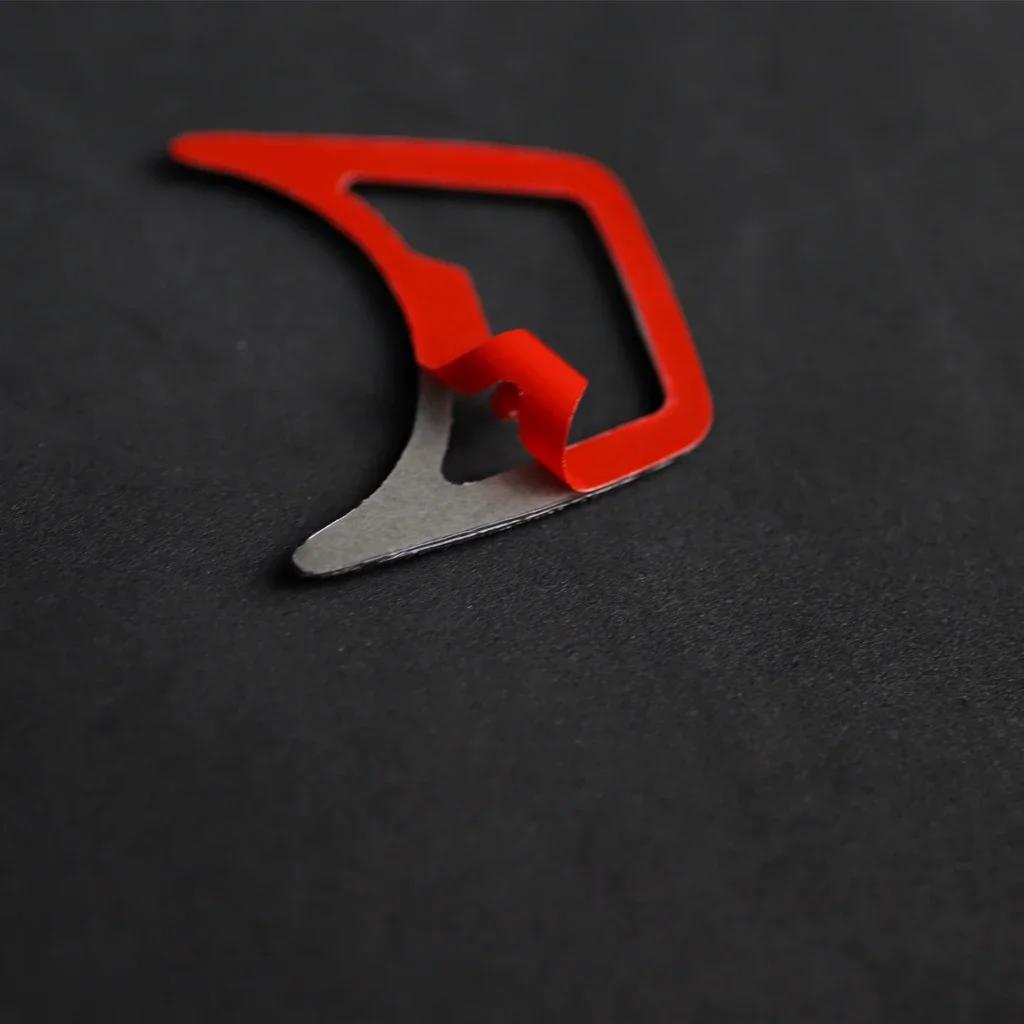 For Ford Mustang Headlight Switch Cover Trim Sticker Car Styling Interior Accessories 3D Carbon Fiber Protector Car Decals