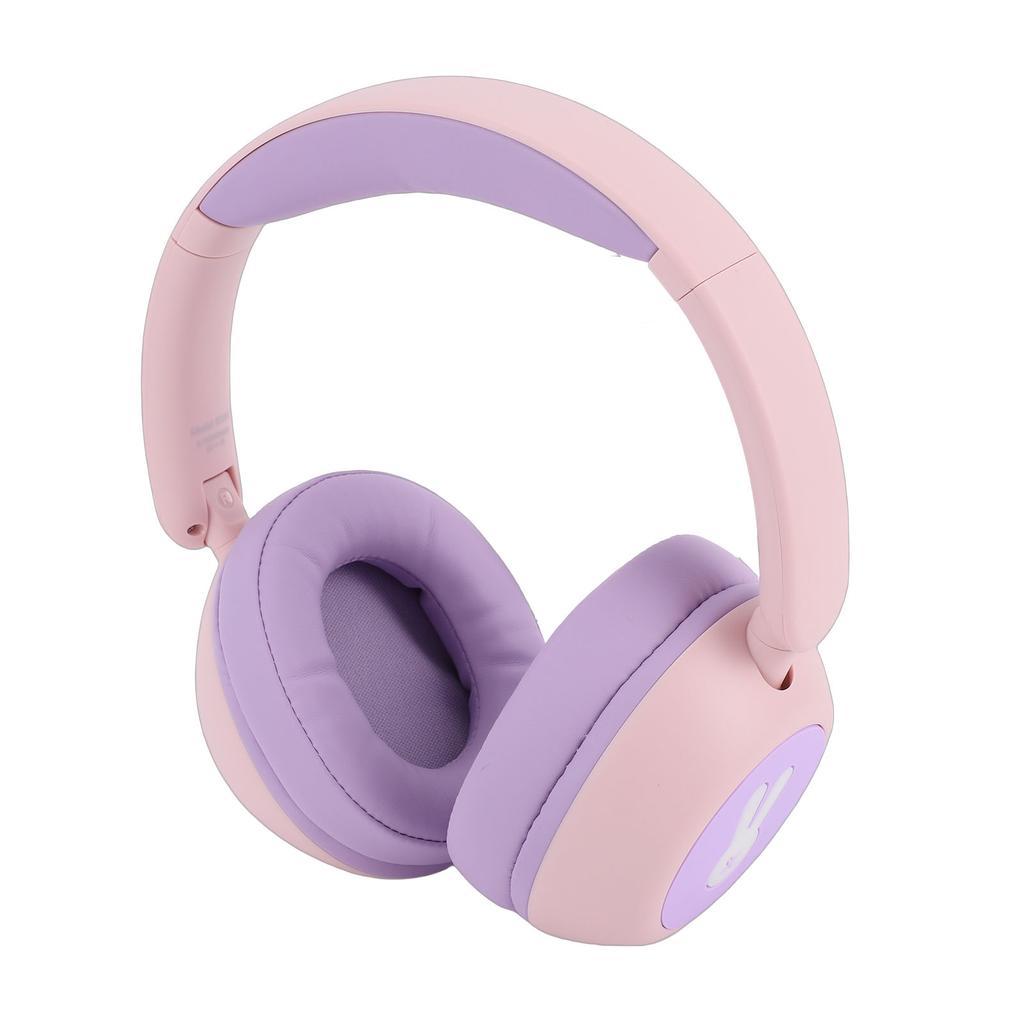 Kids Bluetooth Headphones Colorful LED Lights BT6.0 Wireless Wired 85 103dBA Volume 25H Playtime Over Ear for Mobile