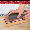 HWXINIE Sharpening Stone Set Knife Sharpening Ideal for Home Use Perfect for and Camping Knives Bamboo Surface and Angle Fixing 1000/6000 Double-Sided