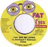 7inch Record FIONA  You Give Me Loving NONE Fat Eyes Record 1997 Jamaica Reggae Ska  Dub Used